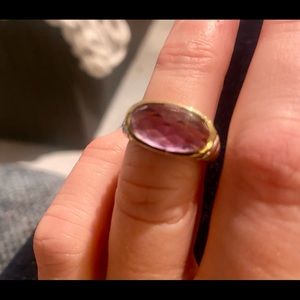David Yurman amethyst ring